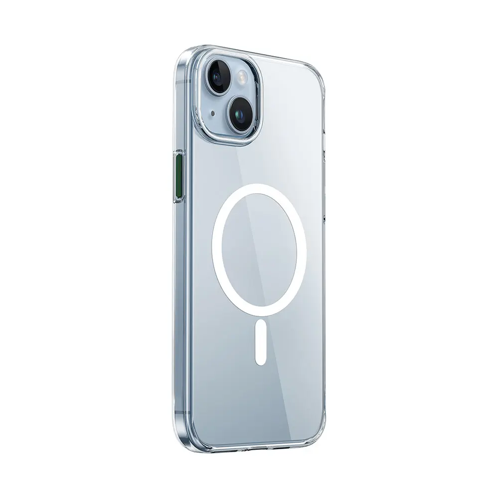 iPhone 15 ve 15 Plus MagSafe Uyumlu Şeffaf Kılıf - Wiwu ZYS-013