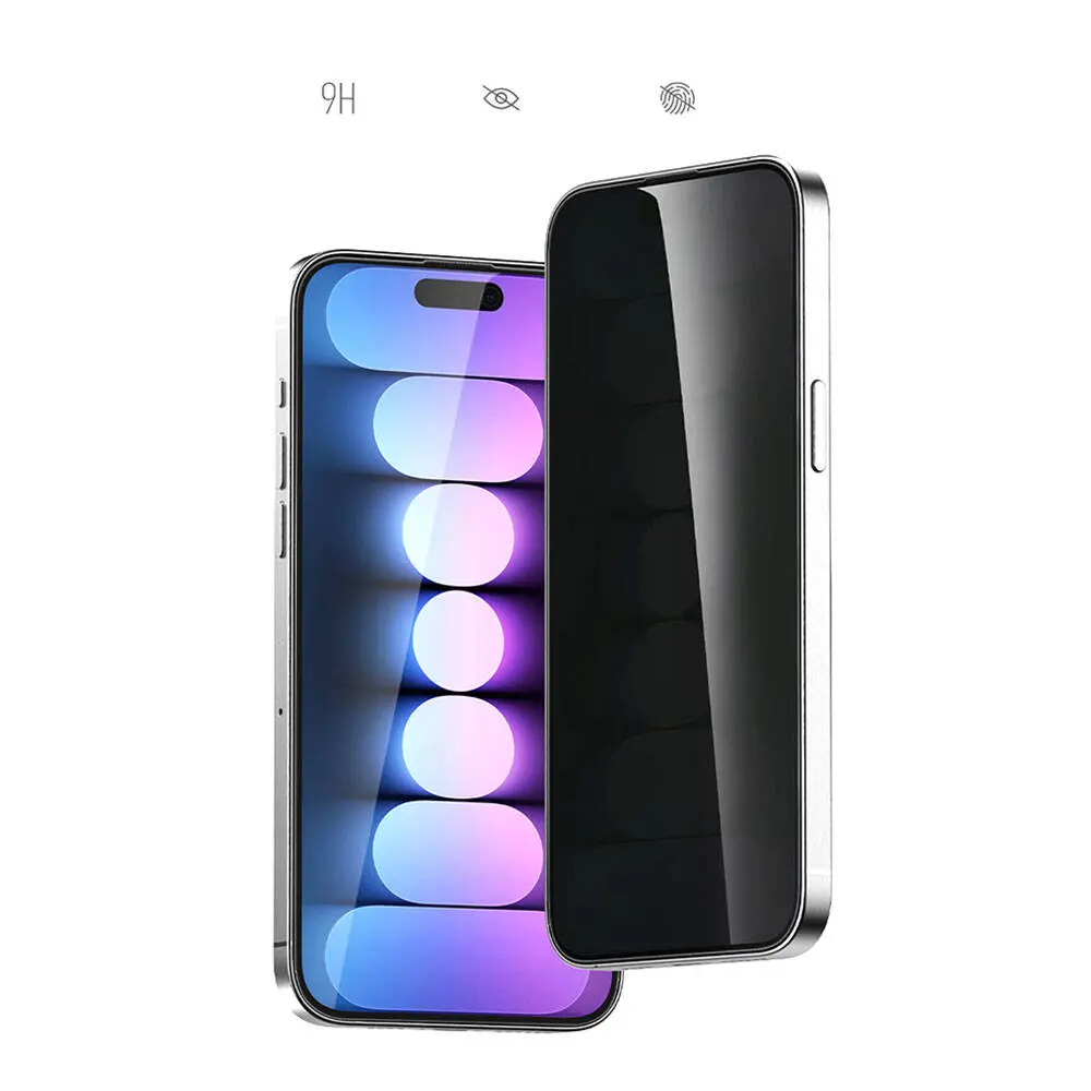iPhone 15 Plus Gizlilik Filtreli Temperli Cam Ekran Koruyucu - Recci RSP-A18AP