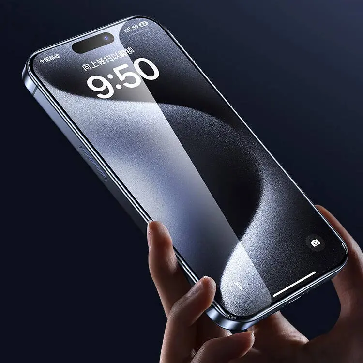 iPhone 15 Plus Temperli Cam Ekran Koruyucu - Wiwu GT-009
