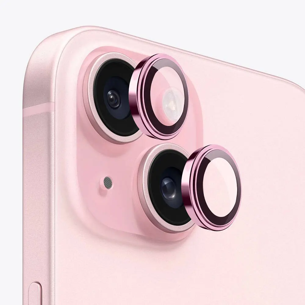 iPhone 15 Plus Wiwu Lens Guard Metal Kamera Lens Koruyucu