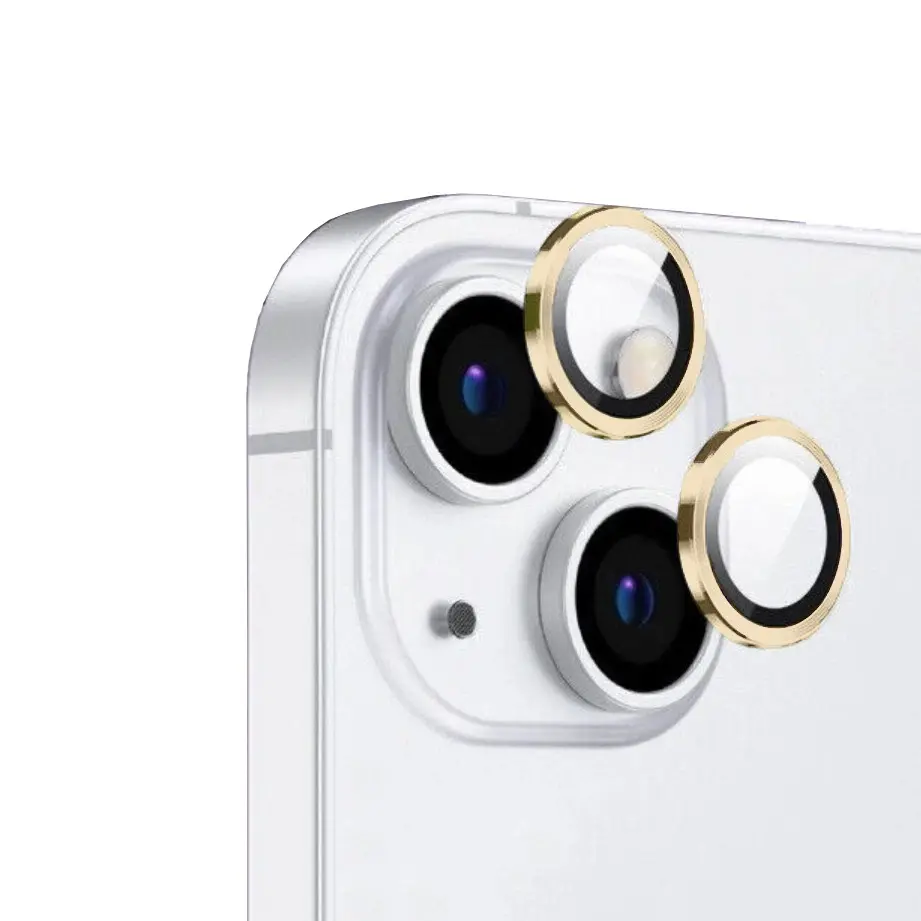iPhone 15 Plus Safir Kamera Lens Koruyucu, Parmak İzi Bırakmayan - Zore CL-12