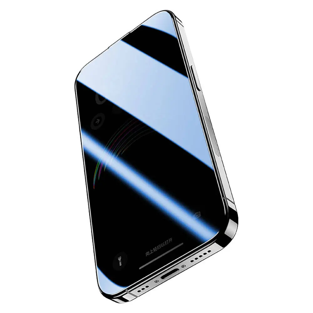 iPhone 15 Pro Gizlilik Ekran Koruyucu, Uygulama Aparatlı - Benks V Pro Ultra Shield Privacy