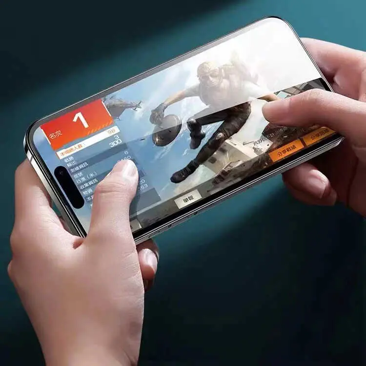 iPhone 15 Seramik Ekran Koruyucu, 3D Kavisli ve Esnek - Davin