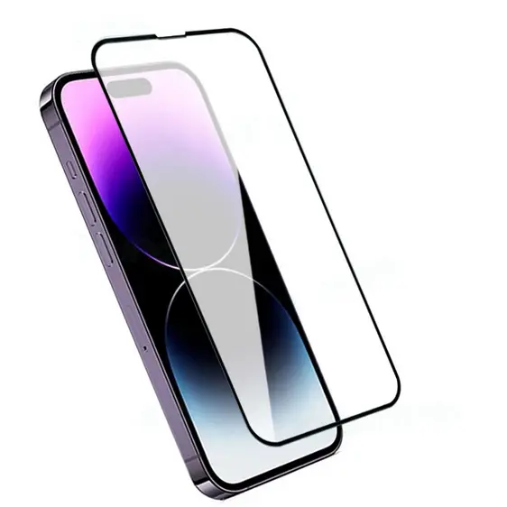 iPhone 15 Seramik Ekran Koruyucu, 3D Kavisli ve Esnek - Davin