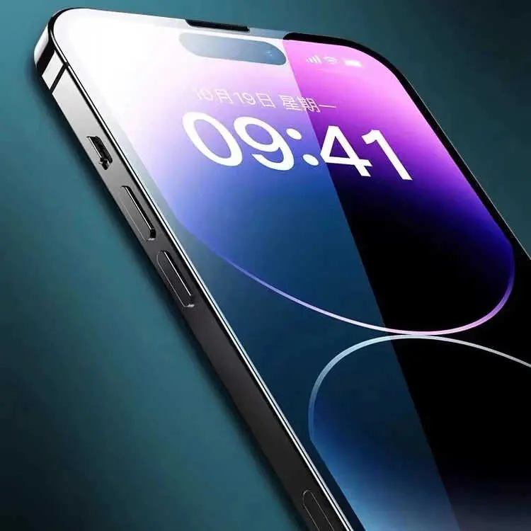 iPhone 15 Seramik Ekran Koruyucu, 3D Kavisli ve Esnek - Davin