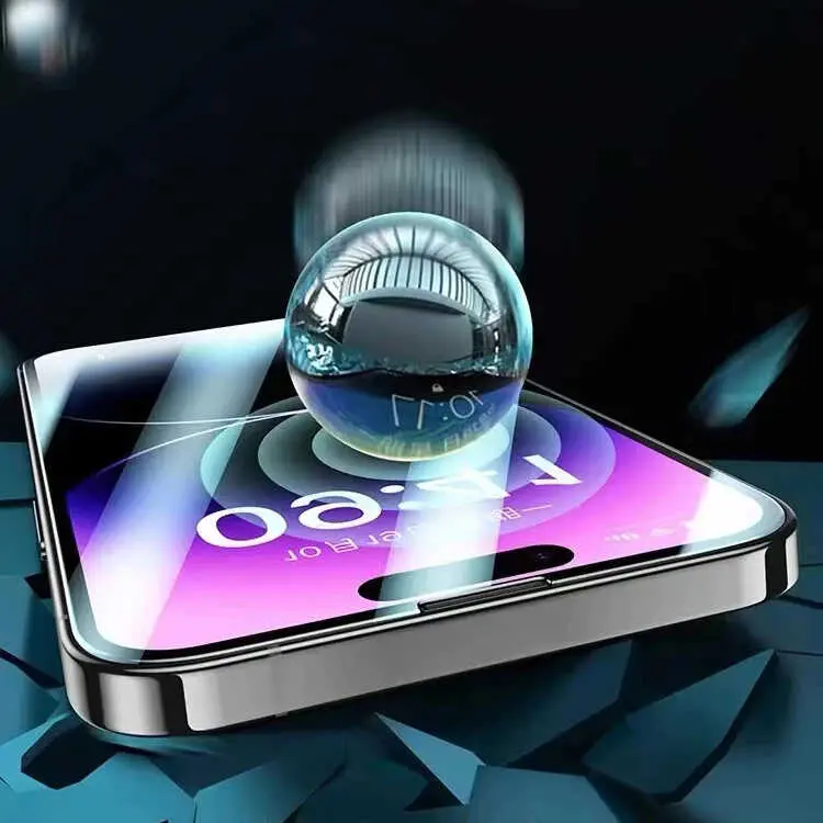 iPhone 15 Seramik Ekran Koruyucu, 3D Kavisli ve Esnek - Davin