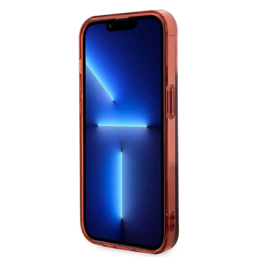iPhone 15 Pro Çift Katmanlı Şeffaf Kılıf - AMG Lisanslı Büyük Logo