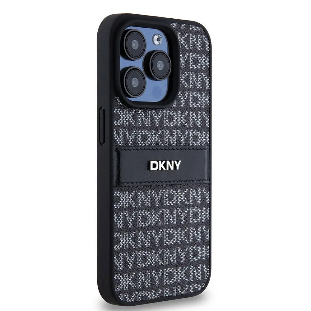 iPhone 15 Pro 3D Yazılı Desenli Kılıf - DKNY Lisanslı