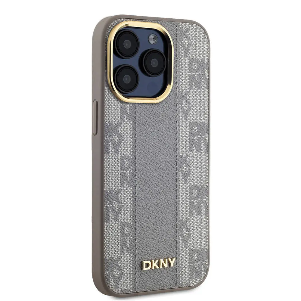 iPhone 15 Pro MagSafe Uyumlu Lisanslı Kılıf - DKNY Checkered