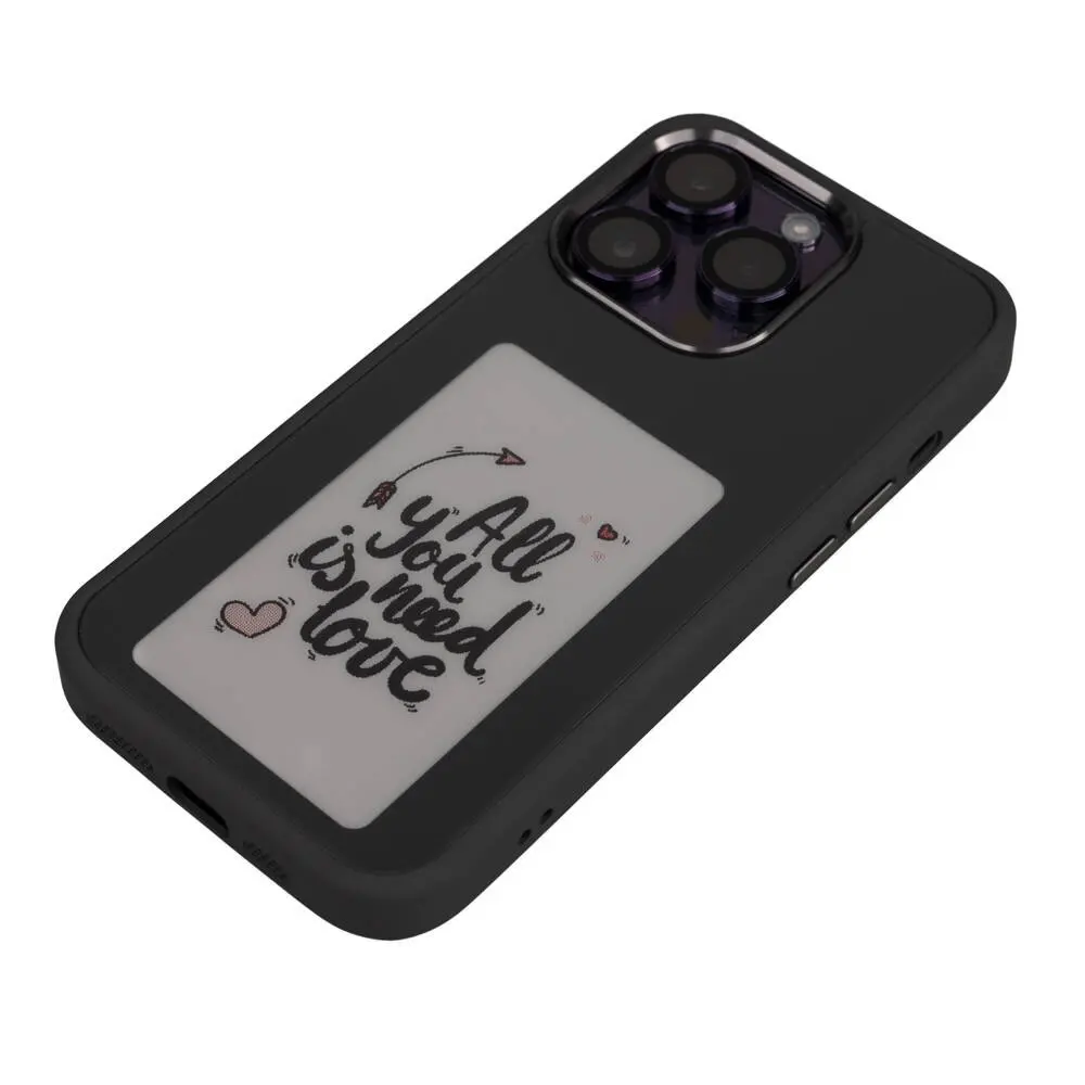 iPhone 15 Pro Ekranı Yansıtan Akıllı NFC Kılıf - Zore