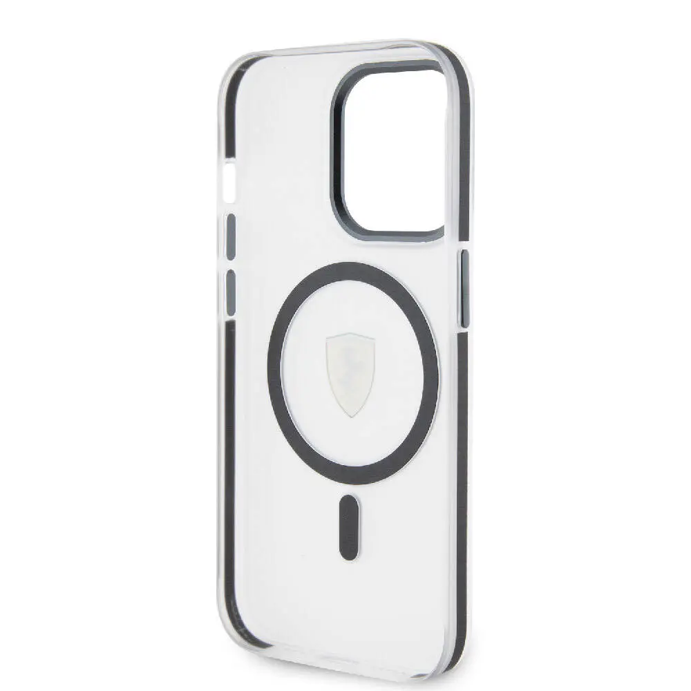 iPhone 15 Pro MagSafe Uyumlu Ferrari Lisanslı Kılıf - SF Ring