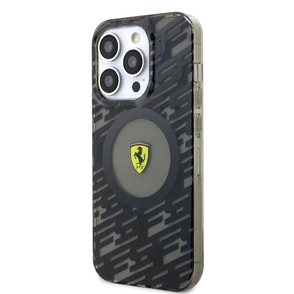 iPhone 15 Pro MagSafe Uyumlu Lisanslı Kılıf - Ferrari Multi SF