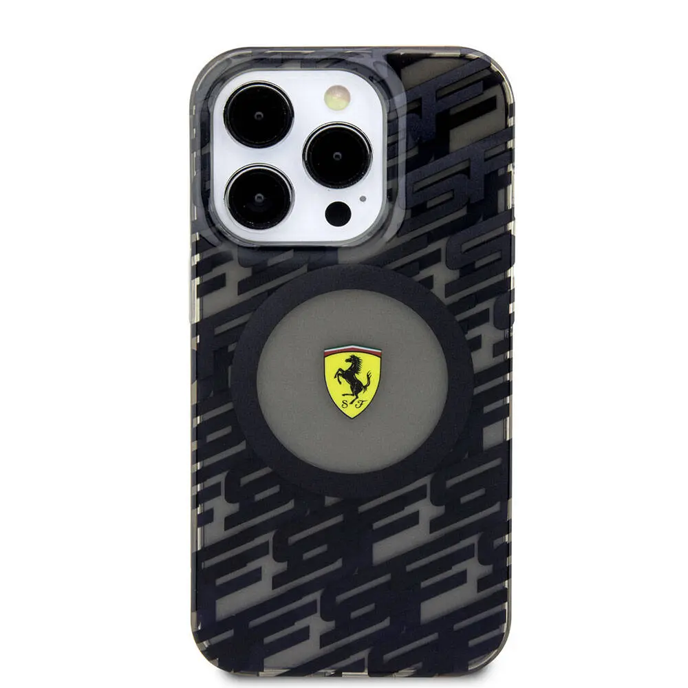 iPhone 15 Pro MagSafe Uyumlu Lisanslı Kılıf - Ferrari Multi SF