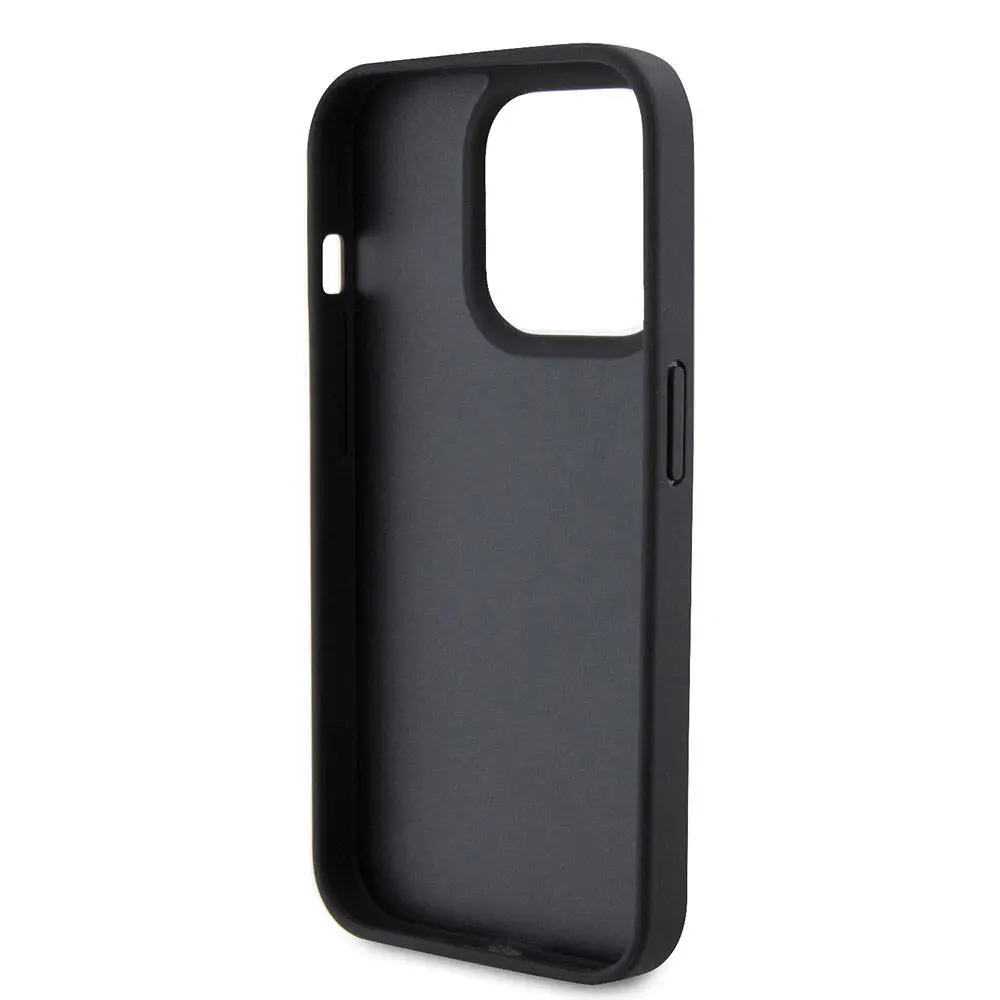 iPhone 15 Pro Kılıf, Metal Logo Detaylı Lisanslı Kapak - Karl Lagerfeld