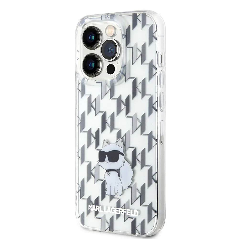 iPhone 15 Pro Kılıf, IML C Monogram Desenli - Karl Lagerfeld