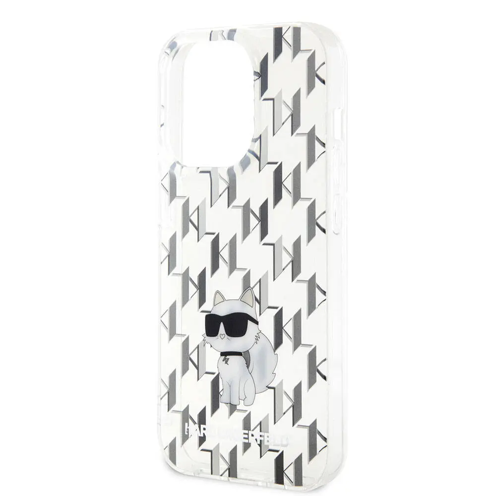 iPhone 15 Pro Kılıf, IML C Monogram Desenli - Karl Lagerfeld