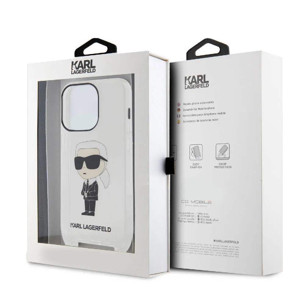 iPhone 15 Pro Boyun Askılı Crossbody Kılıf - Karl Lagerfeld