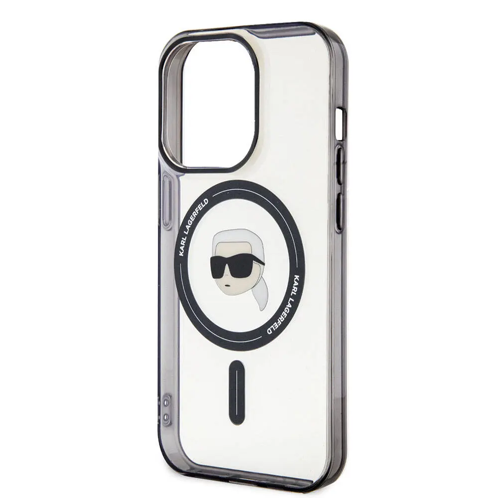 iPhone 15 Pro MagSafe Uyumlu Kılıf - Karl Lagerfeld IML Lisanslı