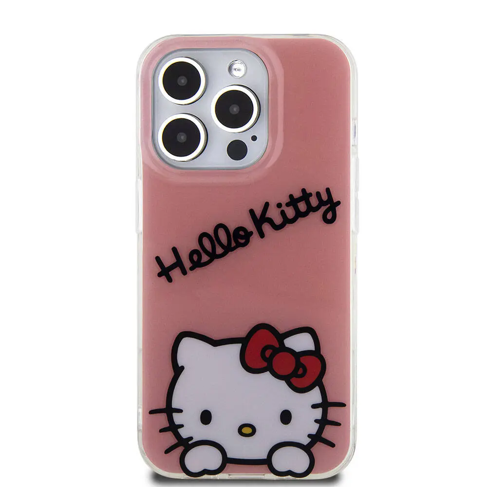 iPhone 15 Pro Askılı Hello Kitty Lisanslı Kılıf - Daydreaming