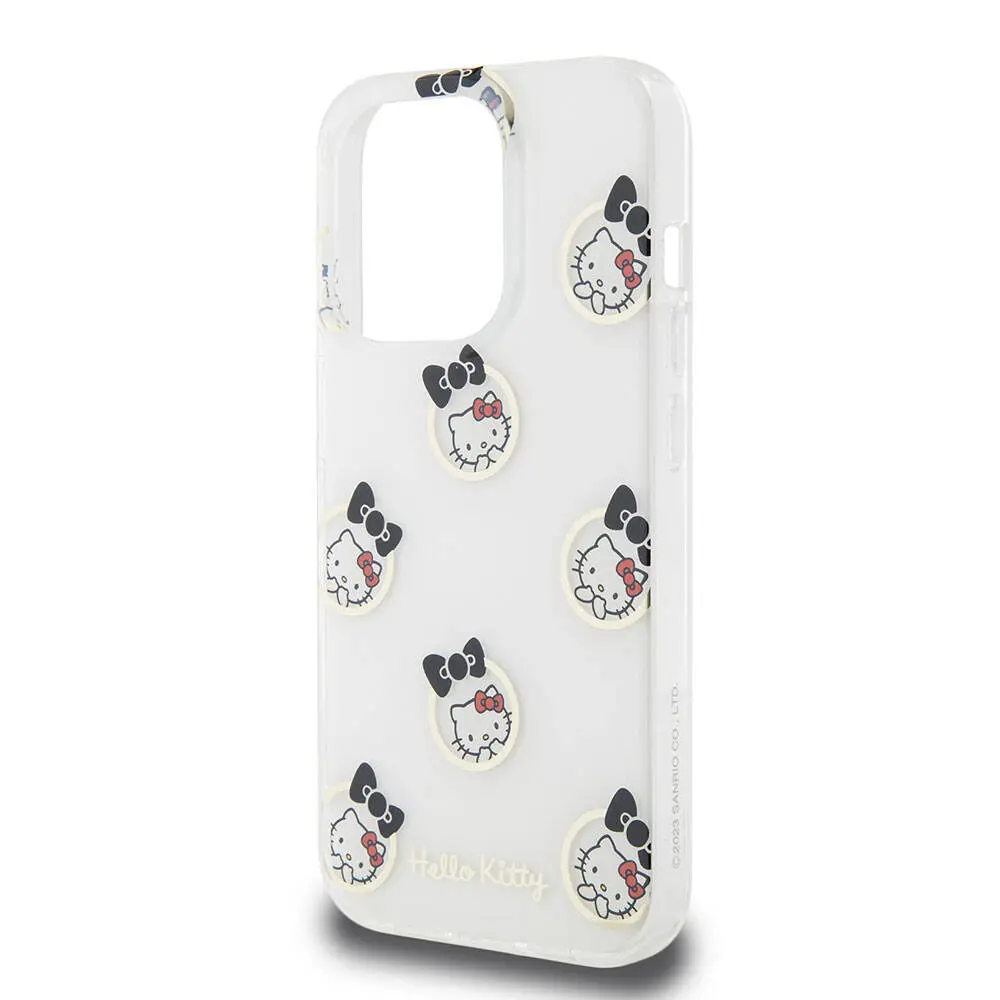 iPhone 15 Pro Lisanslı Hello Kitty Kılıf, Elektroplating Kaplama