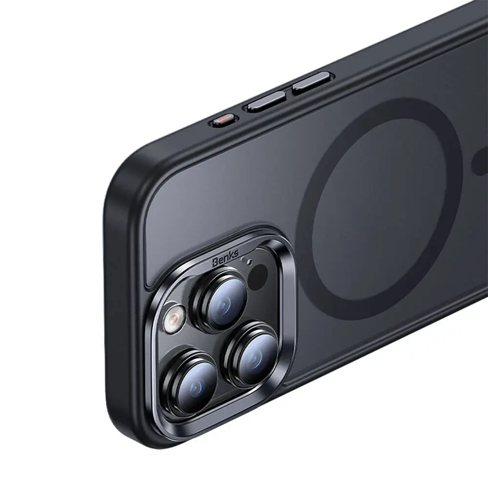 iPhone 15 Pro MagSafe Uyumlu Silikon Kılıf - Benks Mist Protective
