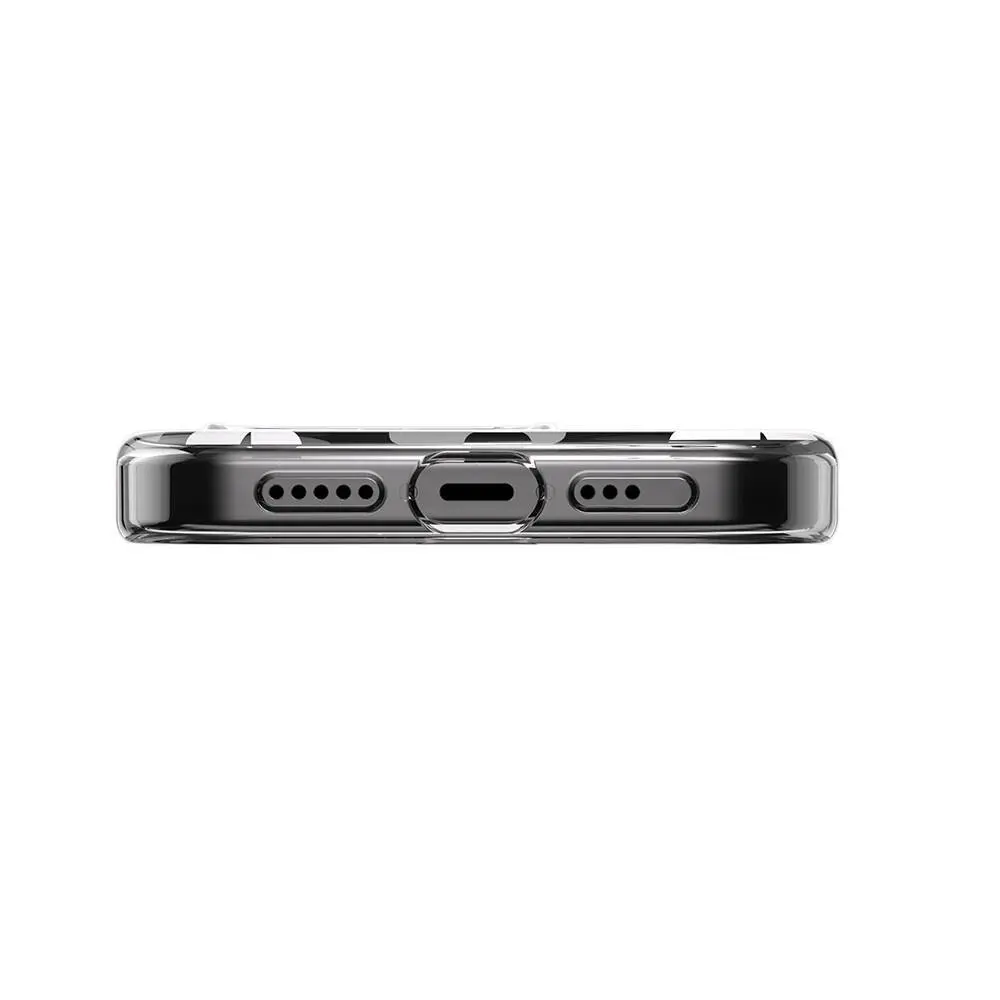 iPhone 15 Pro MagSafe Uyumlu Çift IMD Baskılı Kılıf - Switcheasy Artist-M Fleur