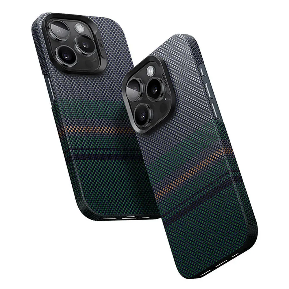 iPhone 15 Pro MagSafe Uyumlu Kevlar Kılıf - Benks Aurora ArmorAir