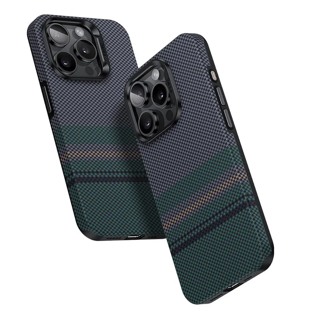 iPhone 15 Pro MagSafe Uyumlu Kevlar Kılıf - Benks Aurora ArmorPro