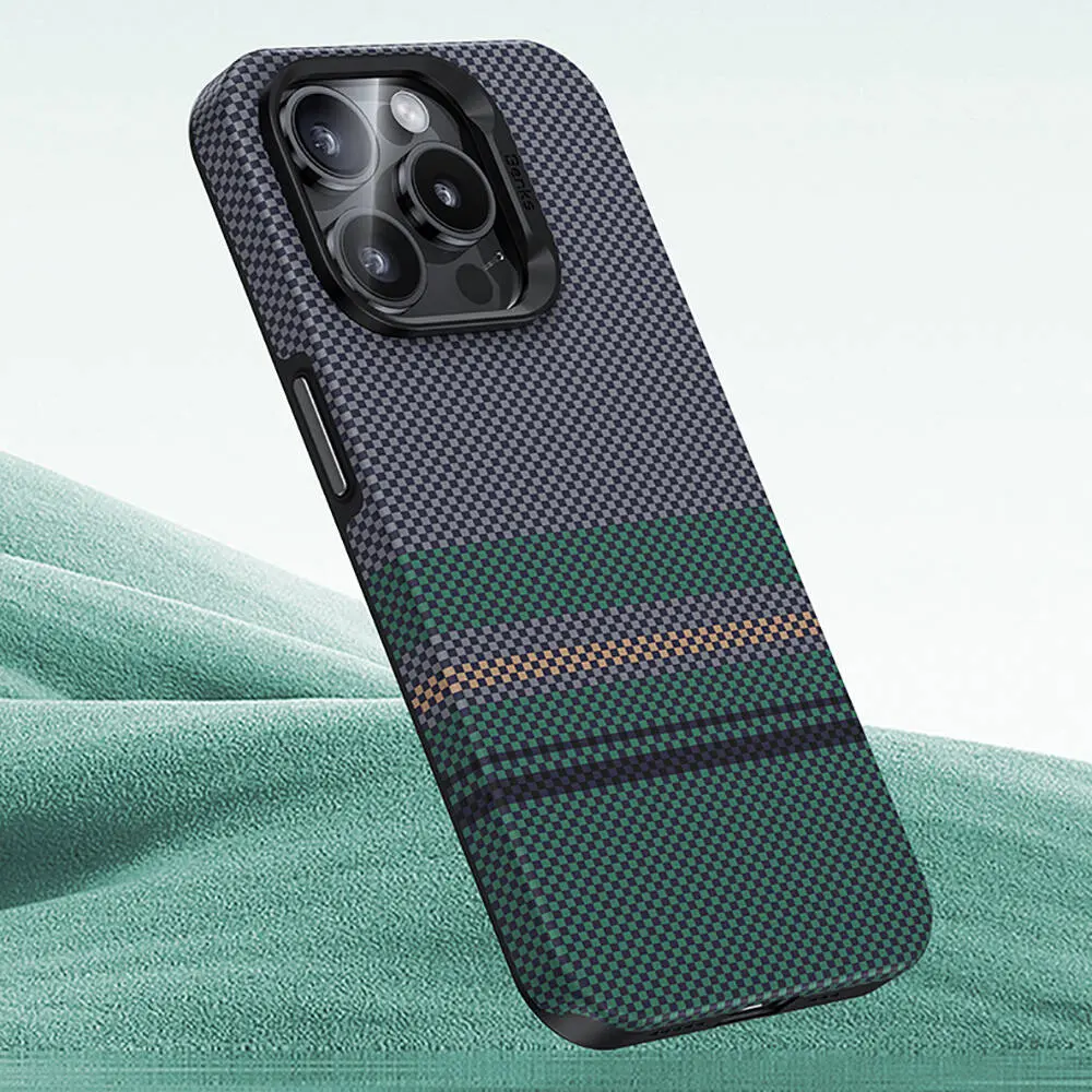 iPhone 15 Pro MagSafe Uyumlu Kevlar Kılıf - Benks Aurora ArmorPro