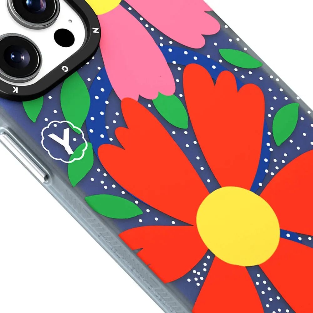 iPhone 15 Pro MagSafe Uyumlu Kılıf, Sunshine Tasarımlı - Youngkit Colorful