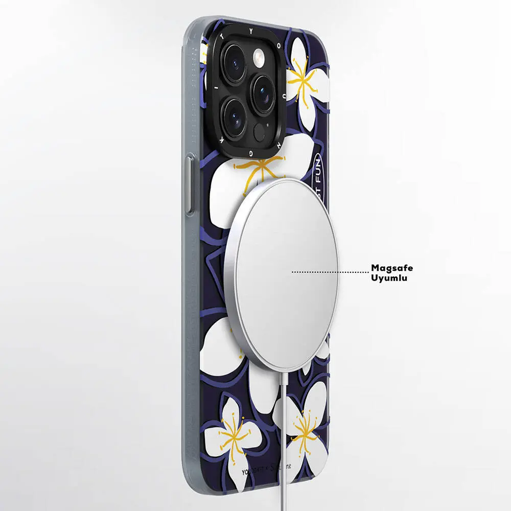 iPhone 15 Pro MagSafe Uyumlu Sunshine Tasarımlı Kılıf - Youngkit Smile