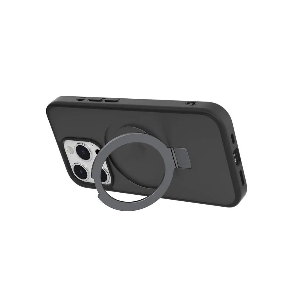iPhone 15 Pro MagSafe Uyumlu Yüzük Standlı Kılıf - Switcheasy Magstand-M