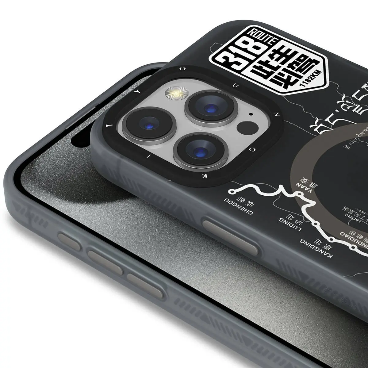 iPhone 15 Pro MagSafe Uyumlu Şok Emici Kılıf - Youngkit 318 Road