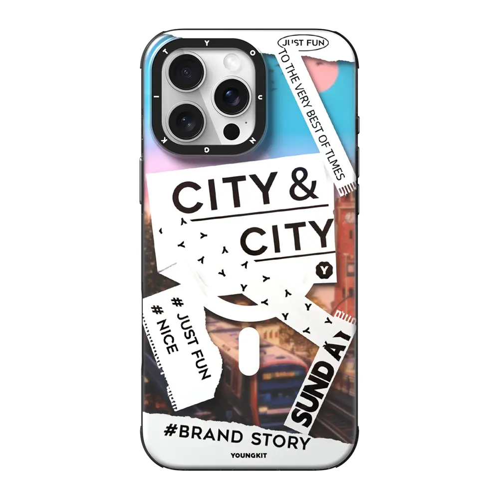 iPhone 15 Pro MagSafe Uyumlu Kılıf - Youngkit A-City Serisi