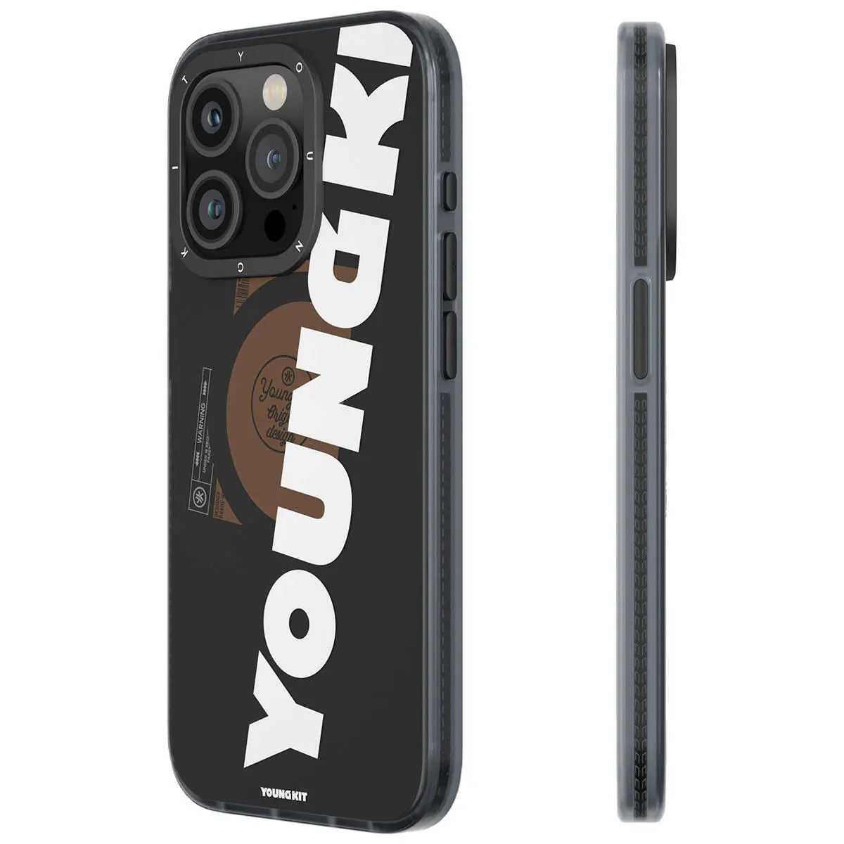 iPhone 15 Pro MagSafe Uyumlu Yazı Temalı Kılıf - Youngkit Binfen