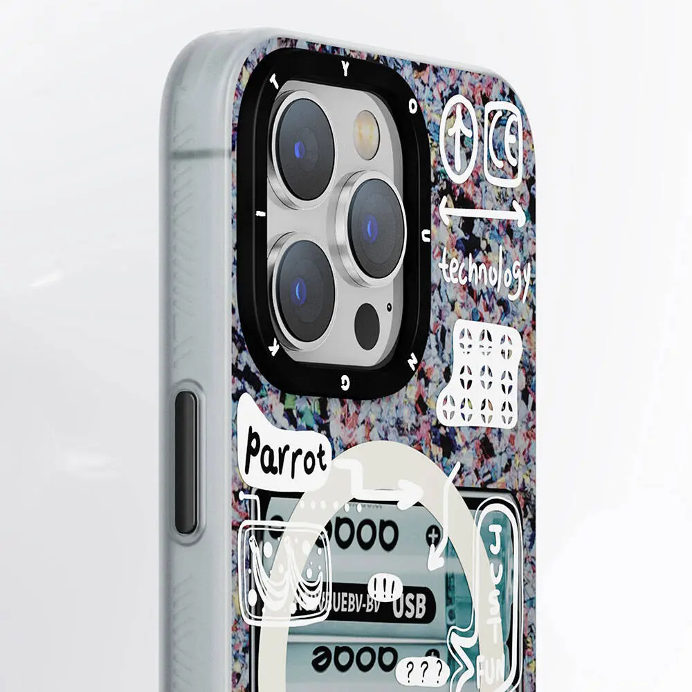 iPhone 15 Pro MagSafe Uyumlu Kılıf - Youngkit Dark Matter
