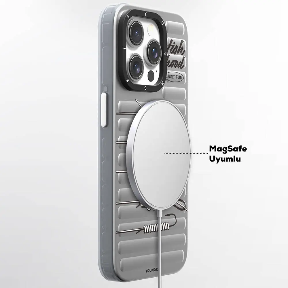 iPhone 15 Pro MagSafe Uyumlu Kılıf - Youngkit Fishing Serisi