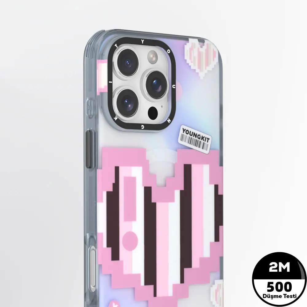 iPhone 15 Pro MagSafe Uyumlu Kılıf - Youngkit Love Serisi
