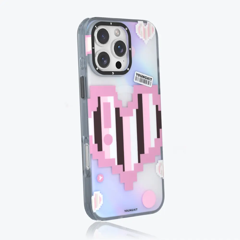 iPhone 15 Pro MagSafe Uyumlu Kılıf - Youngkit Love Serisi