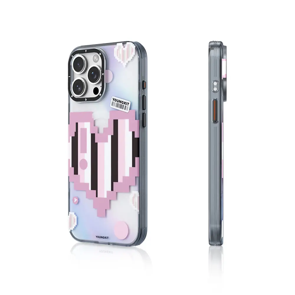 iPhone 15 Pro MagSafe Uyumlu Kılıf - Youngkit Love Serisi