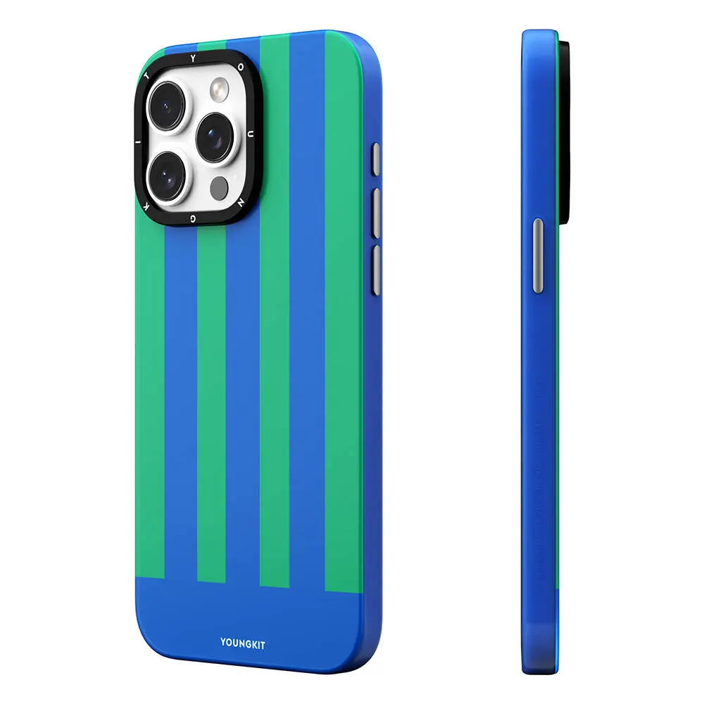 iPhone 15 Pro MagSafe Uyumlu Kılıf - Youngkit Striped Piano Keys