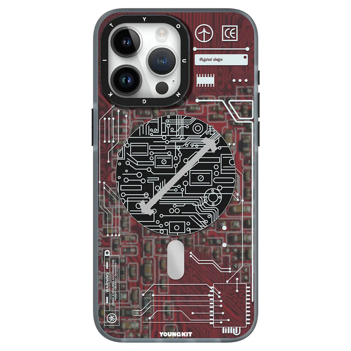 iPhone 15 Pro MagSafe Uyumlu Kılıf - YoungKit Technology Serisi