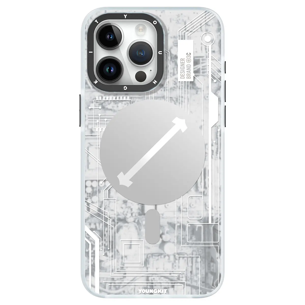 iPhone 15 Pro MagSafe Uyumlu Kılıf - YoungKit Technology Serisi