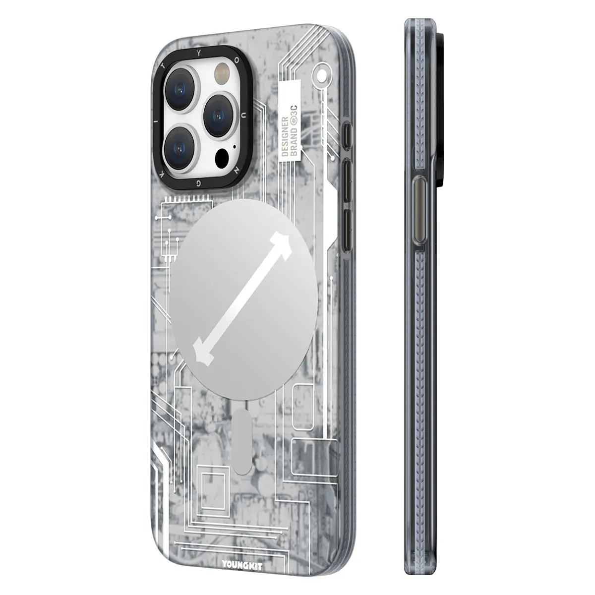iPhone 15 Pro MagSafe Uyumlu Kılıf - YoungKit Technology Serisi