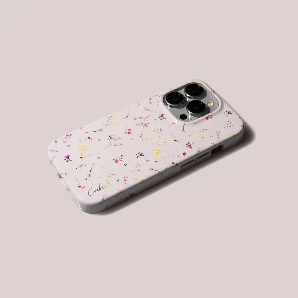iPhone 15 Pro Çiçek Desenli Kılıf - Coehl Prairie