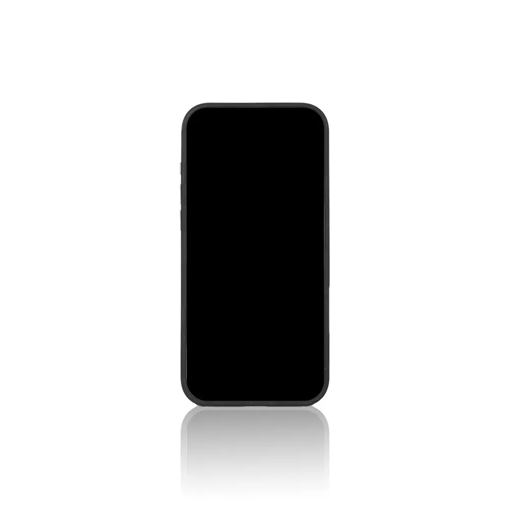 iPhone 15 Pro Parlak Arka Yüzeyli Kapitone Kılıf - Pynana Metal Diamond