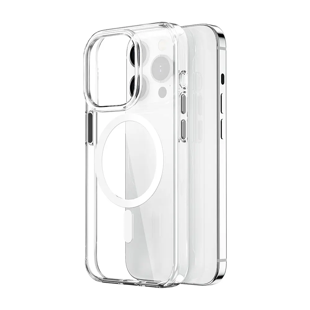 iPhone 15 Pro MagSafe Uyumlu Şeffaf Kılıf - Wiwu ZYS-013