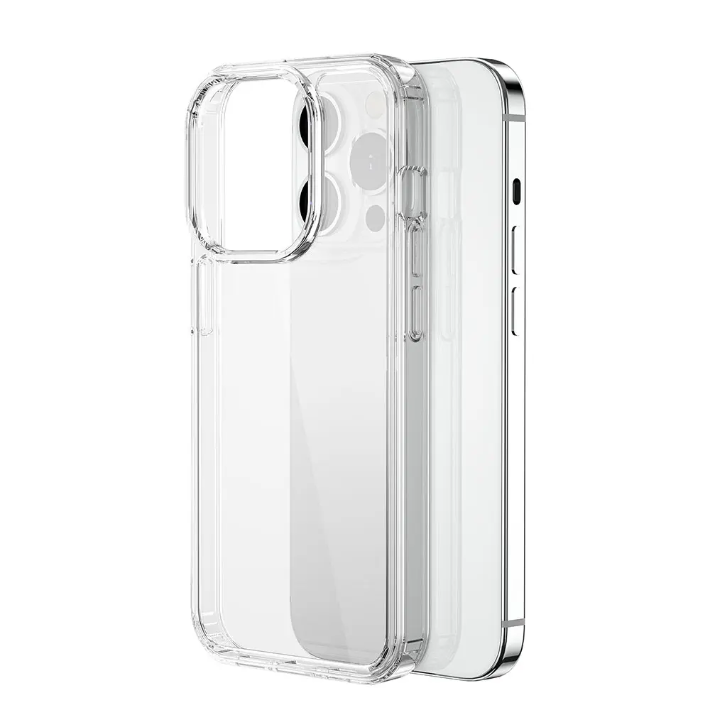 iPhone 15 Pro MagSafe Uyumlu Şeffaf Kılıf - Wiwu Magnetic Crystal