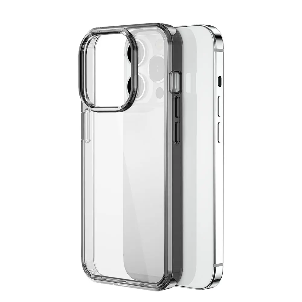 iPhone 15 Pro MagSafe Uyumlu Şeffaf Kılıf - Wiwu Magnetic Crystal