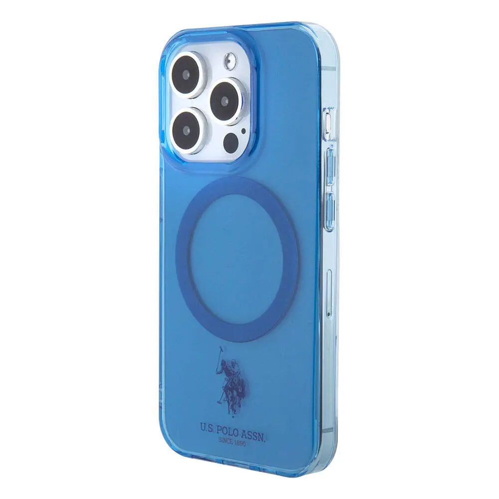 iPhone 15 Pro MagSafe Uyumlu Şeffaf Kılıf - U.S. Polo Assn. Lisanslı